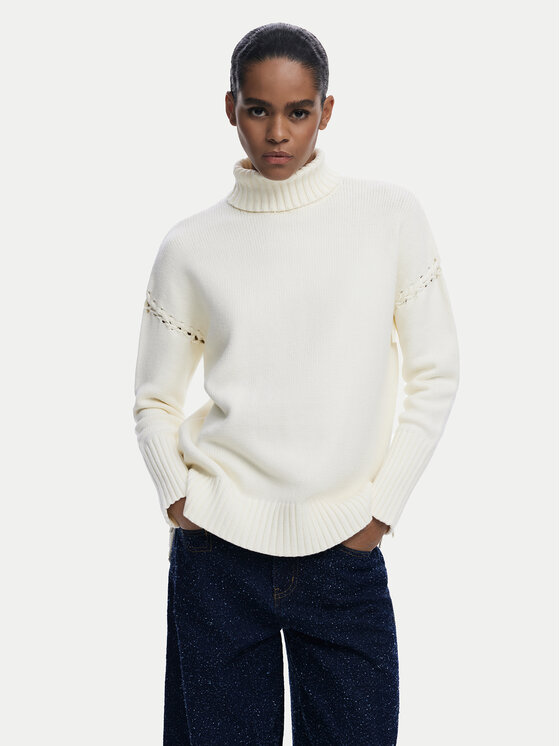 Водолазка relaxed fit Vantaa 25WWJF11 Desigual, белый
Водолазка relaxed fit Vantaa 25WWJF11 Desigual, белый