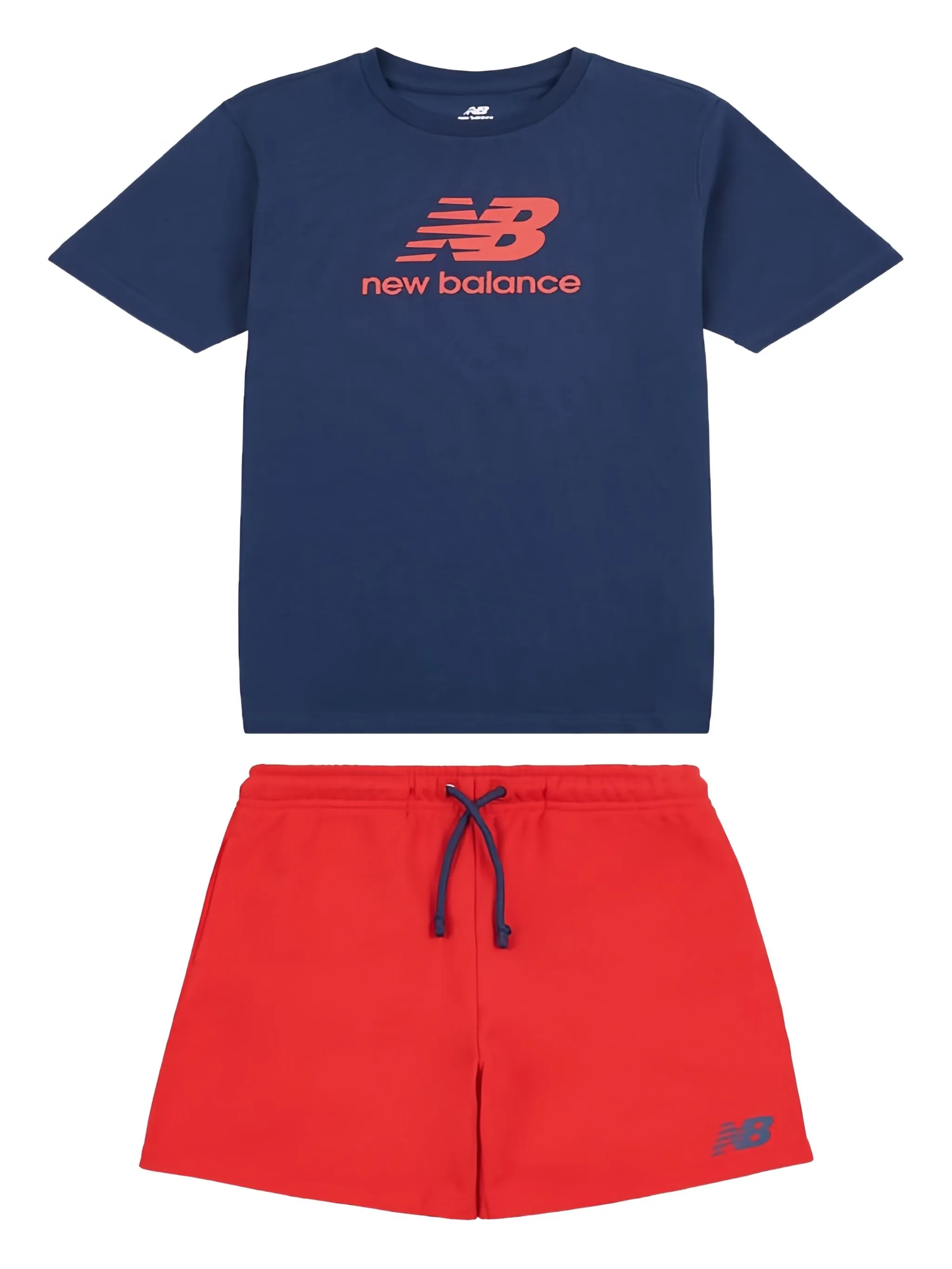 Комплект из шортов с логотипом New Balance Kids, синий
Комплект из шортов с логотипом New Balance Kids, синий
