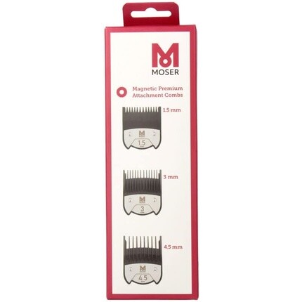 Moser 1801-7010 Набор расчесок/кистей 1,5/3/4,5 мм, Wahl 
Moser 1801-7010 Набор расчесок/кистей 1,5/3/4,5 мм, Wahl