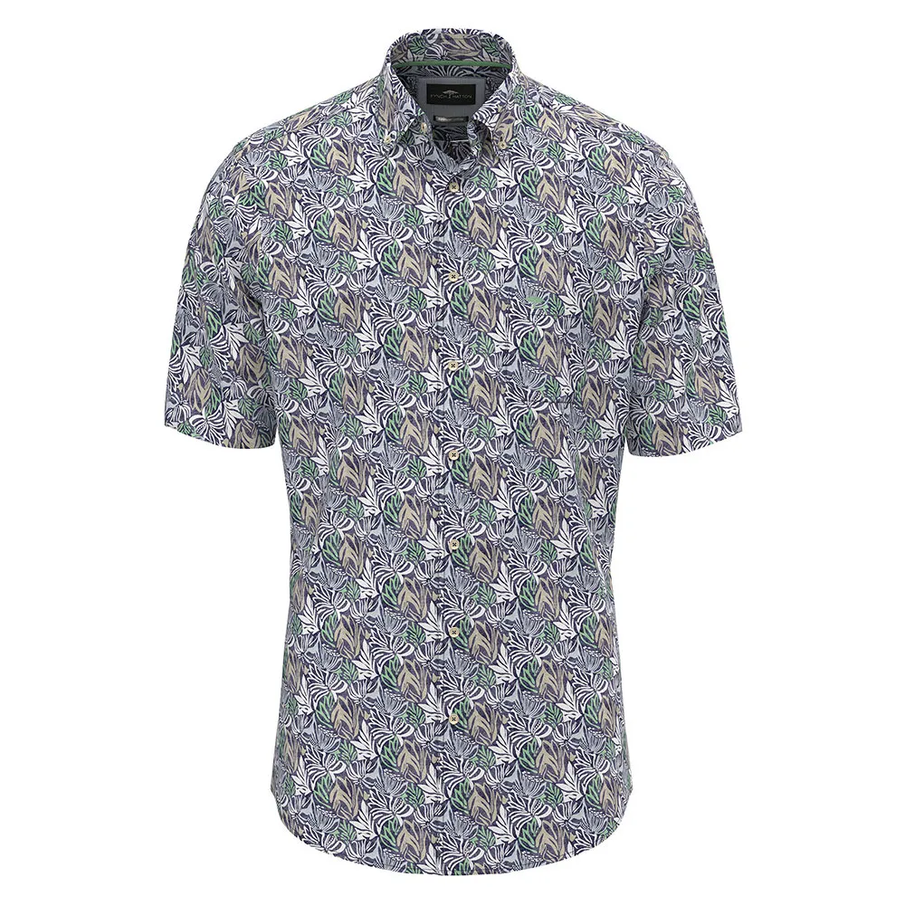 Рубашка с коротким рукавом Fynch Hatton Multicolor Slub Print, серый
Рубашка с коротким рукавом Fynch Hatton Multicolor Slub Print, серый