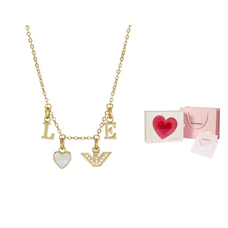 Стильное колье из нержавеющей стали для женщин EMPORIO ARMANI
Стильное колье из нержавеющей стали для женщин EMPORIO ARMANI