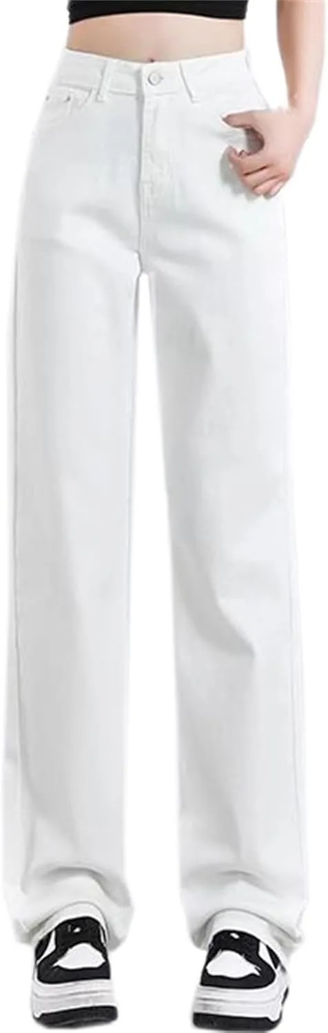 Betusline женские прямые джинсы Stretch Loose Solid Casual
Betusline женские прямые джинсы Stretch Loose Solid Casual