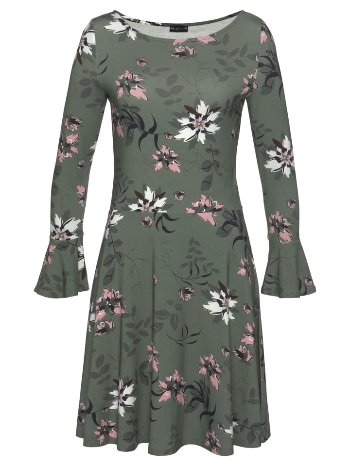 Платье из джерси с зеленым цветочным принтом Laura Scott
Платье из джерси с зеленым цветочным принтом Laura Scott