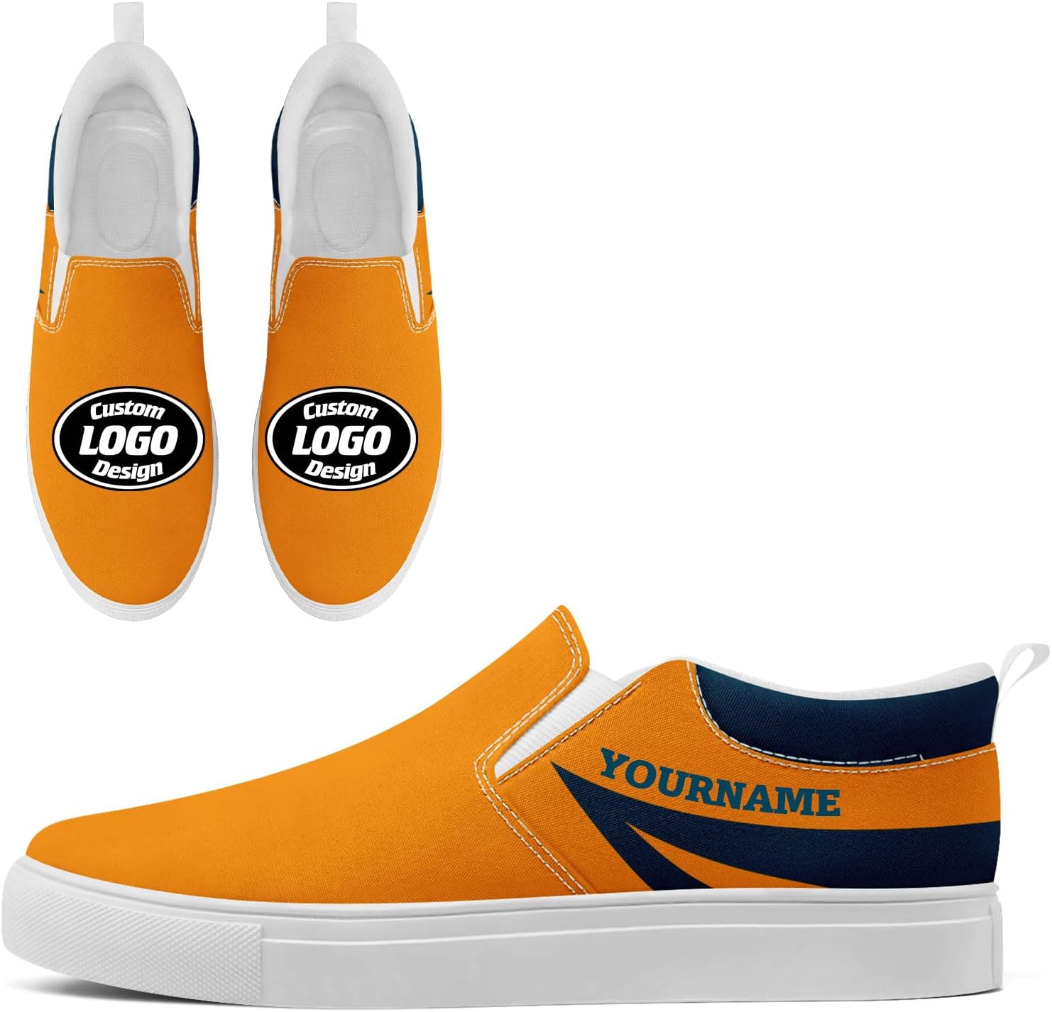 Кастомные низкие кеды из канвы AWSOLE для мужчин и женщин, слипоны, удобные повседневные плоские обувь для ходьбы с изображением логотипа, белый/синий/оранжевый/темно-синий
Кастомные низкие кеды из канвы AWSOLE для мужчин и женщин, слипоны, удобные повседневные плоские обувь для ходьбы с изображением логотипа, белый/синий/оранжевый/темно-синий