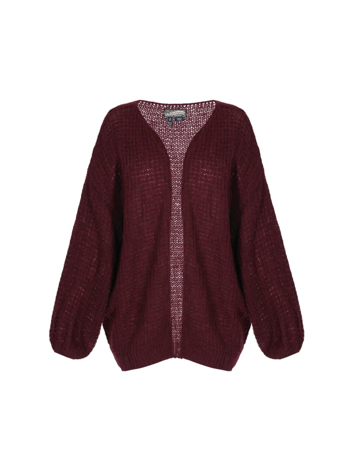 Женский кардиган бордового цвета DreiMaster Vintage
Женский кардиган бордового цвета DreiMaster Vintage