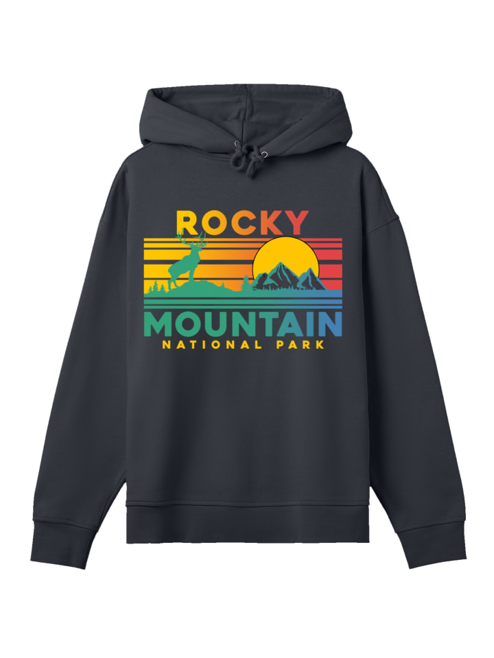 Толстовка с капюшоном Национальные парки США: закат в Скалистых горах в оттенке черный F4NT4STIC
Толстовка с капюшоном Национальные парки США: закат в Скалистых горах в оттенке черный F4NT4STIC