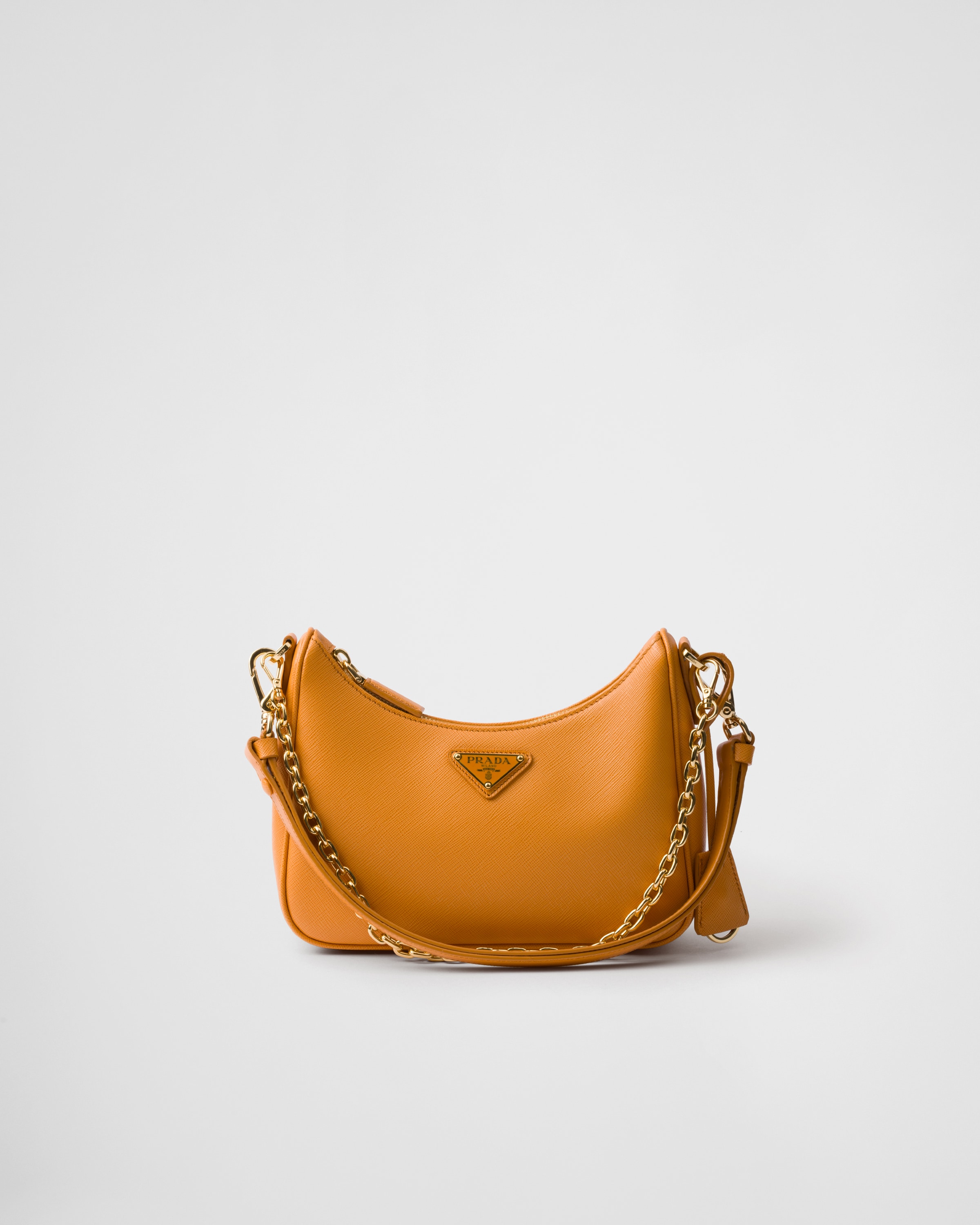 Мини-сумка Prada Re-Edition из сафьяновой кожи Prada, янтарный
Мини-сумка Prada Re-Edition из сафьяновой кожи Prada, янтарный