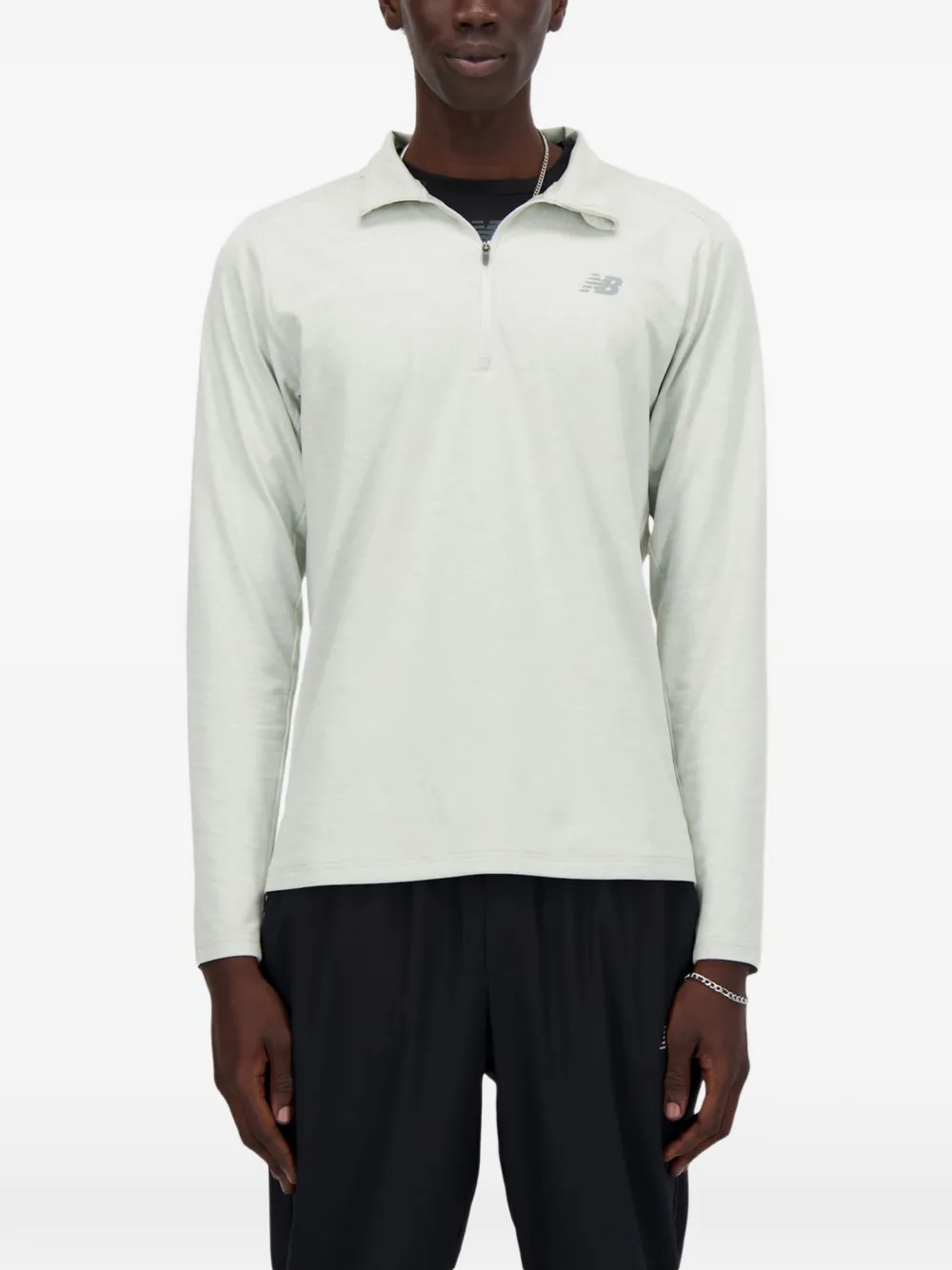 Толстовка с воротником на молнии New Balance, серый
Толстовка с воротником на молнии New Balance, серый