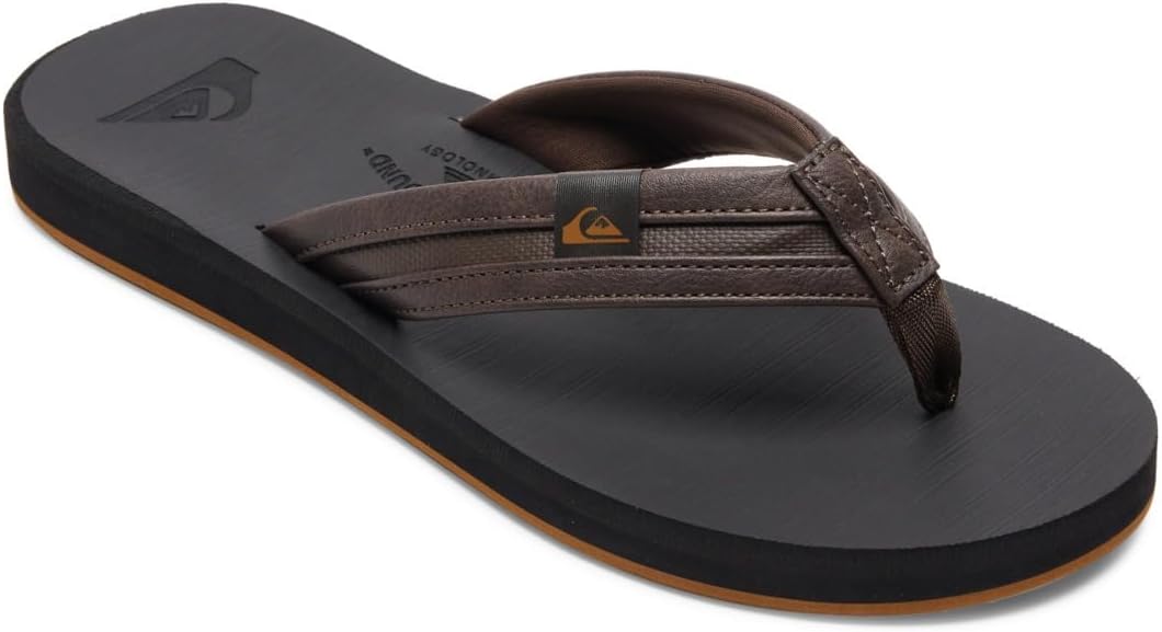 Мужские сандалии Quiksilver Carver из нубука с трехточечным креплением, черный/коричневый
Мужские сандалии Quiksilver Carver из нубука с трехточечным креплением, черный/коричневый