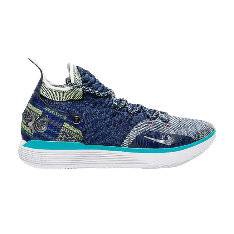 Кроссовки Nike KD 11 'Black History Month', синий
Кроссовки Nike KD 11 'Black History Month', синий