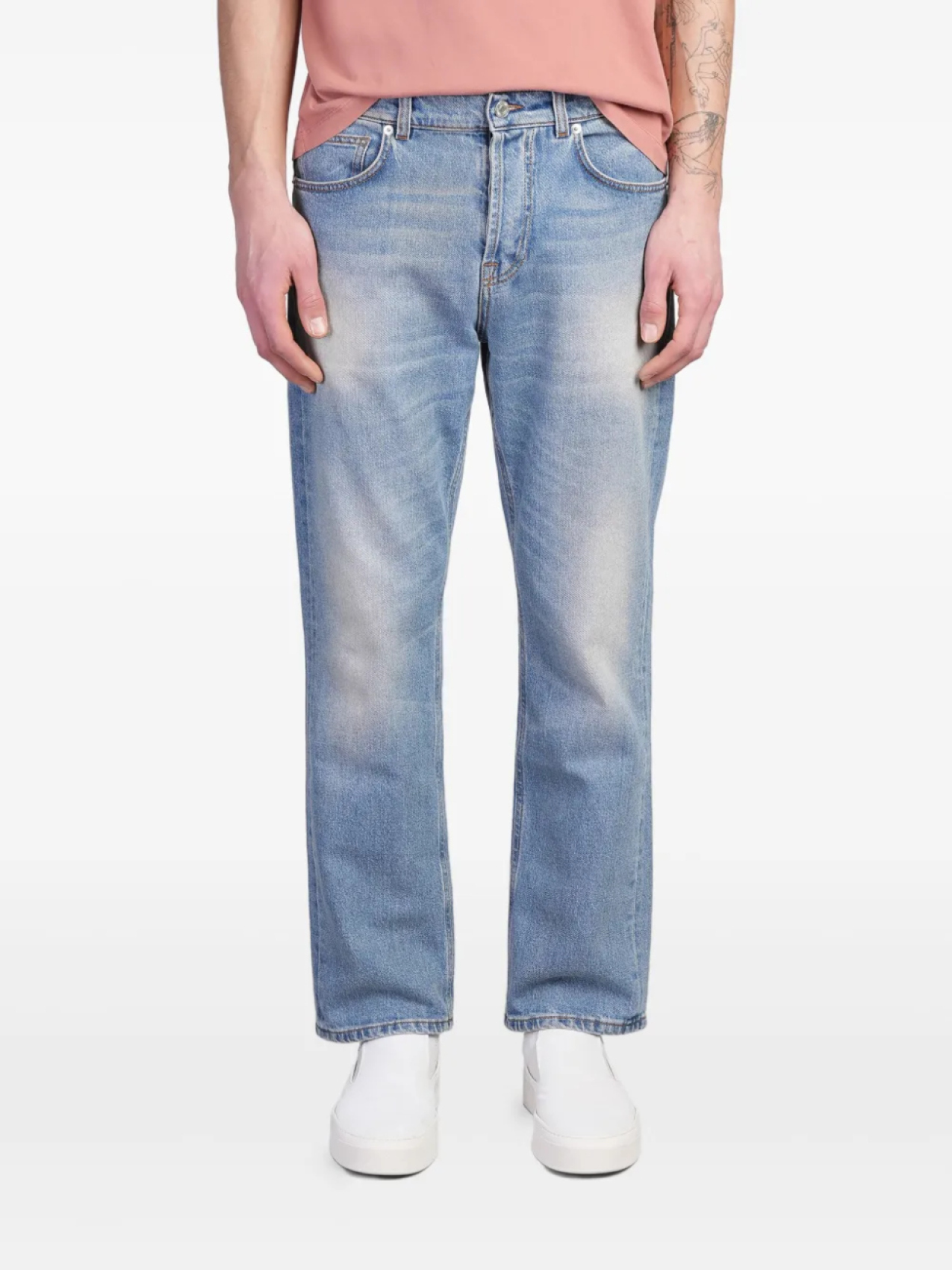 Джинсы с нашивкой-логотипом Grifoni, синий
Джинсы с нашивкой-логотипом Grifoni, синий