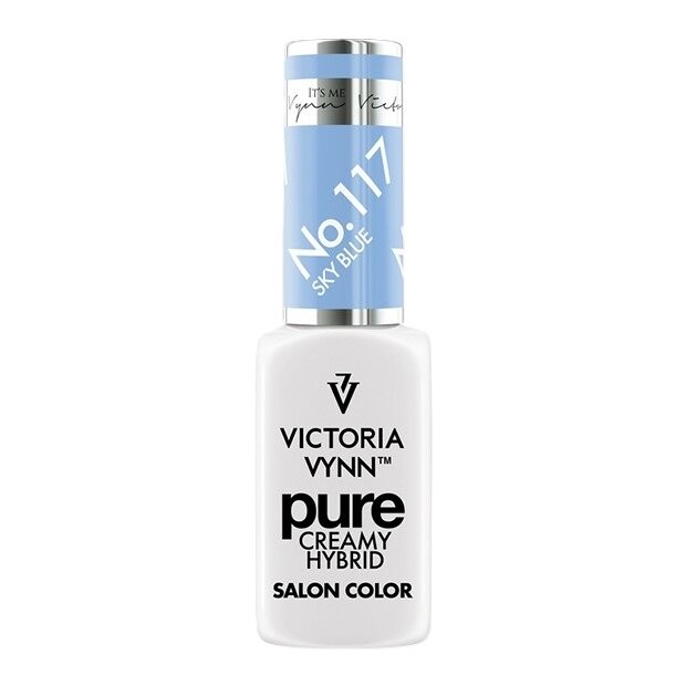 Лак для ногтей Victoria Vynn Pure Creamy Hybrid 117 Sky Blue, 8 мл 
Лак для ногтей Victoria Vynn Pure Creamy Hybrid 117 Sky Blue, 8 мл