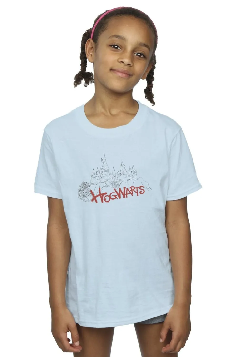 Хлопковая футболка с рисунком «Замок Хогвартс» Harry Potter, синий
Хлопковая футболка с рисунком «Замок Хогвартс» Harry Potter, синий