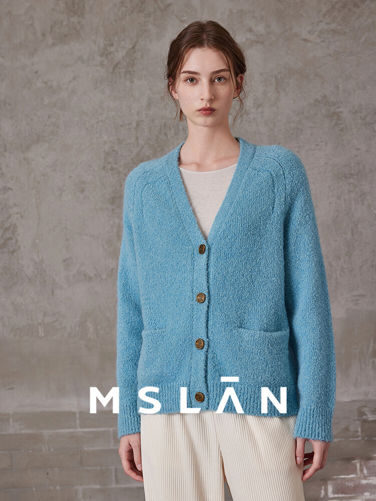 Кардиган шерстяной MSlan 2024, синий
Кардиган шерстяной MSlan 2024, синий