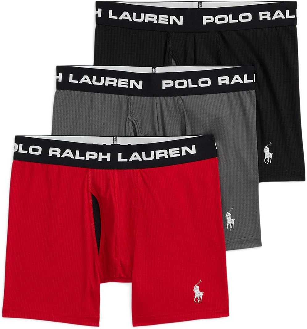 Мужские трусы-боксеры POLO RALPH LAUREN Perfect Pouch, 3 шт., Grey/Black/Red
Мужские трусы-боксеры POLO RALPH LAUREN Perfect Pouch, 3 шт., Grey/Black/Red