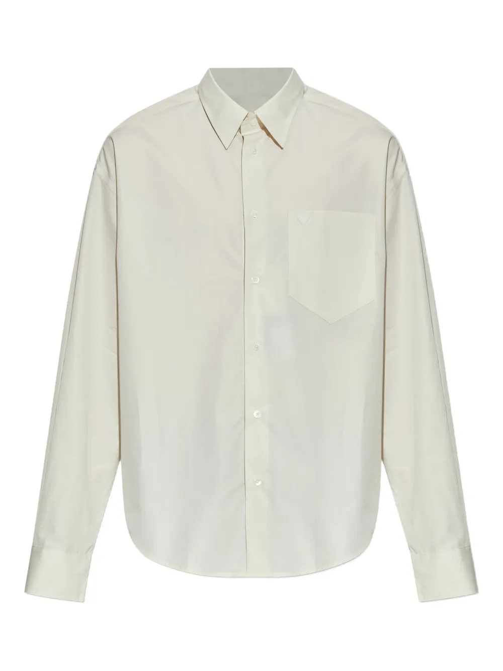 Рубашка с длинными рукавами и вышивкой AMI Paris, нейтральный
Рубашка с длинными рукавами и вышивкой AMI Paris, нейтральный