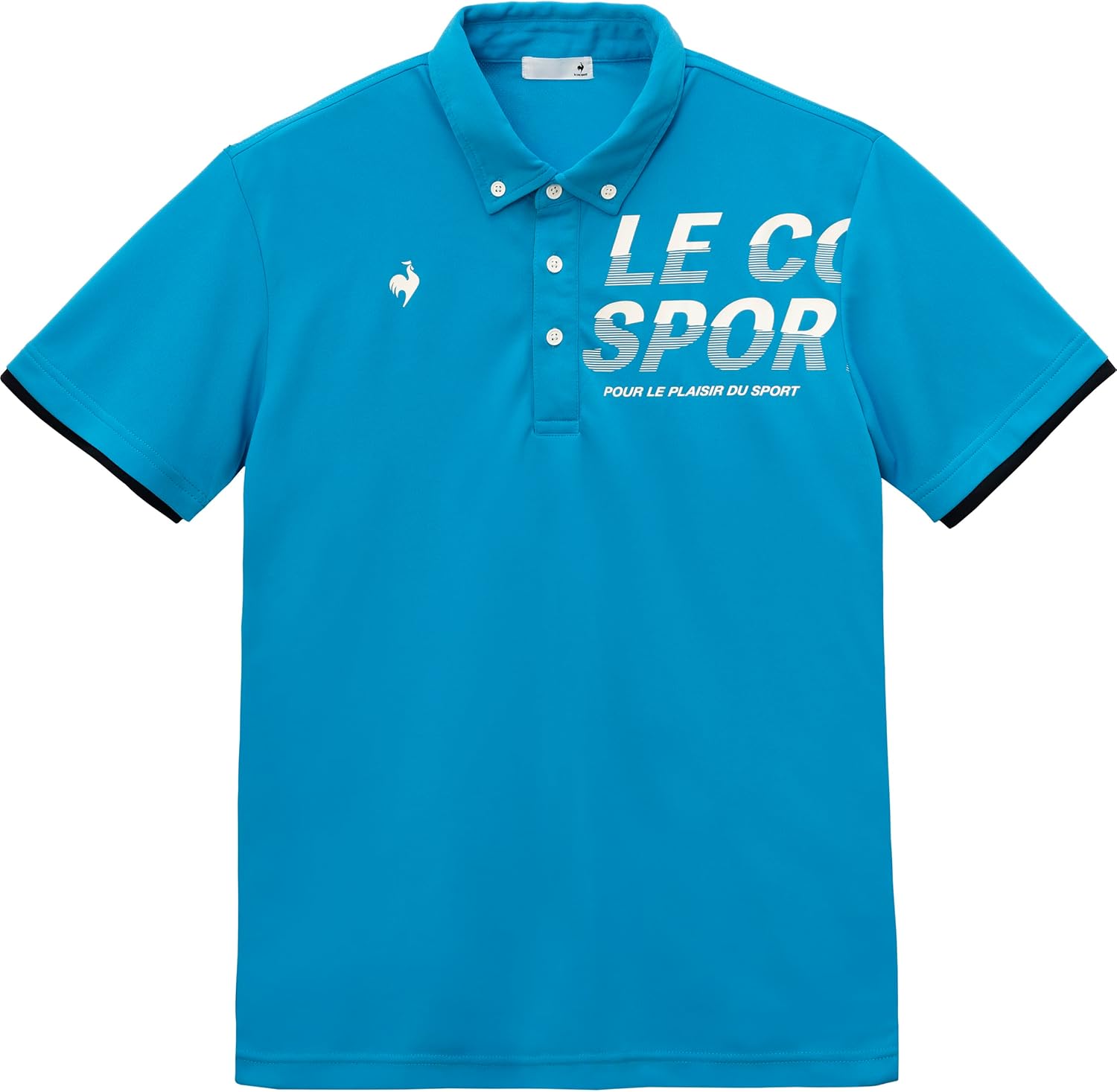Мужская поло-рубашка с коротким рукавом Le Coq Sportif - влагоотводящая, быстросохнущая, эластичная тренировочная рубашка
Мужская поло-рубашка с коротким рукавом Le Coq Sportif - влагоотводящая, быстросохнущая, эластичная тренировочная рубашка