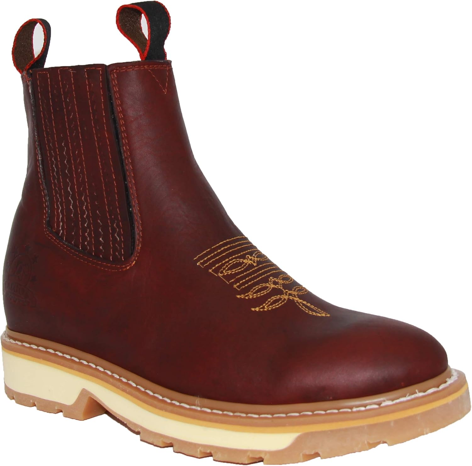 Мужские короткие ковбойские ботинки Western Shops на щиколотку, мужские кожаные ботинки с мягким носком The Western Shops, винный
Мужские короткие ковбойские ботинки Western Shops на щиколотку, мужские кожаные ботинки с мягким носком The Western Shops, винный