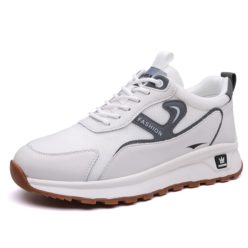 FEIKE Мужские белые кеды низкие, цвет White
FEIKE Мужские белые кеды низкие, цвет White