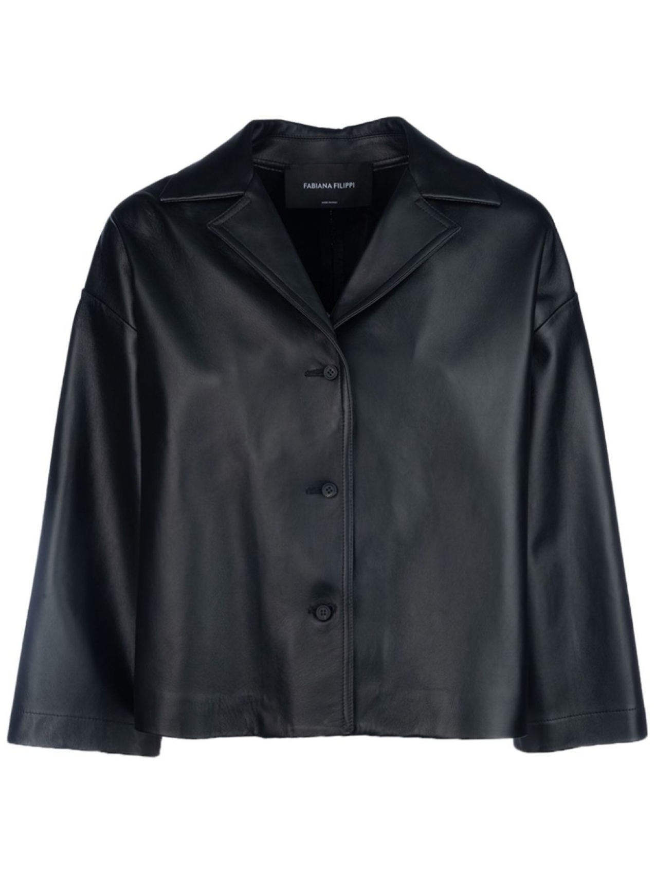 Fabiana Filippi кожаная куртка, черный
Fabiana Filippi кожаная куртка, черный