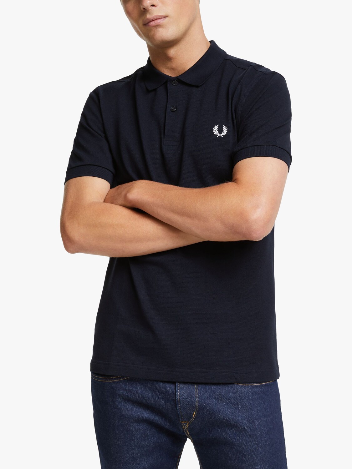 Рубашка-поло обычного кроя Fred Perry, темно-синяя
Рубашка-поло обычного кроя Fred Perry, темно-синяя