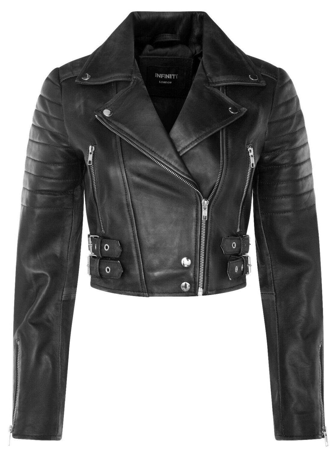 Короткая кожаная куртка brando longtown Infinity Leather, черный
Короткая кожаная куртка brando longtown Infinity Leather, черный