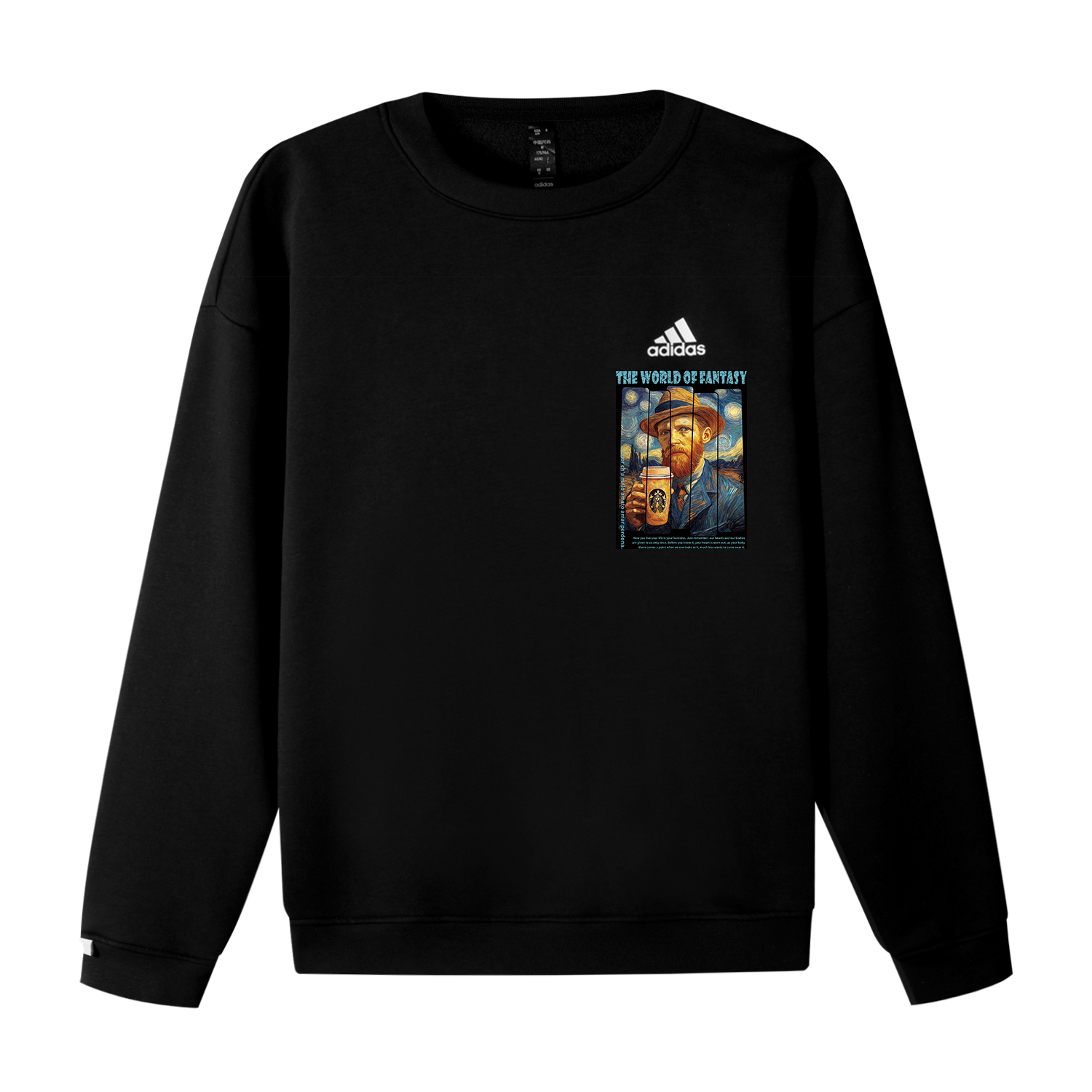 Adidas Толстовка LABEL унисекс, черная
Adidas Толстовка LABEL унисекс, черная