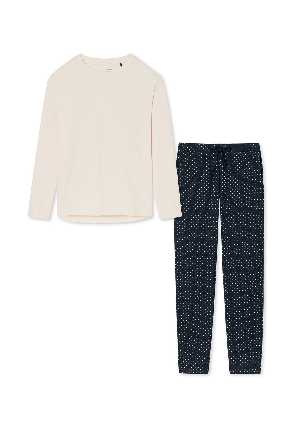 Пижамы из органического хлопка SCHIESSER, цвет Blau Gepunktet / Creme
Пижамы из органического хлопка SCHIESSER, цвет Blau Gepunktet / Creme