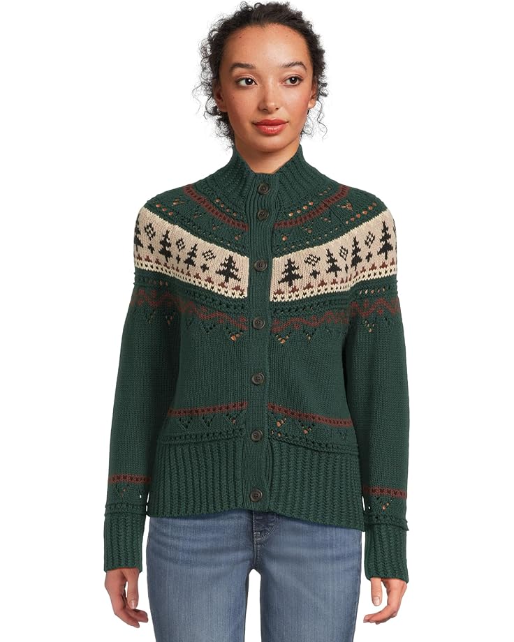 Женский кардиган L.L.Bean Signature Cotton Fisherman Button Front, Deepest Green Fair Isle
Женский кардиган L.L.Bean Signature Cotton Fisherman Button Front, Deepest Green Fair Isle