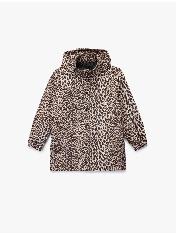 KOTON Дождевик бежевого цвета с узором
KOTON Дождевик бежевого цвета с узором