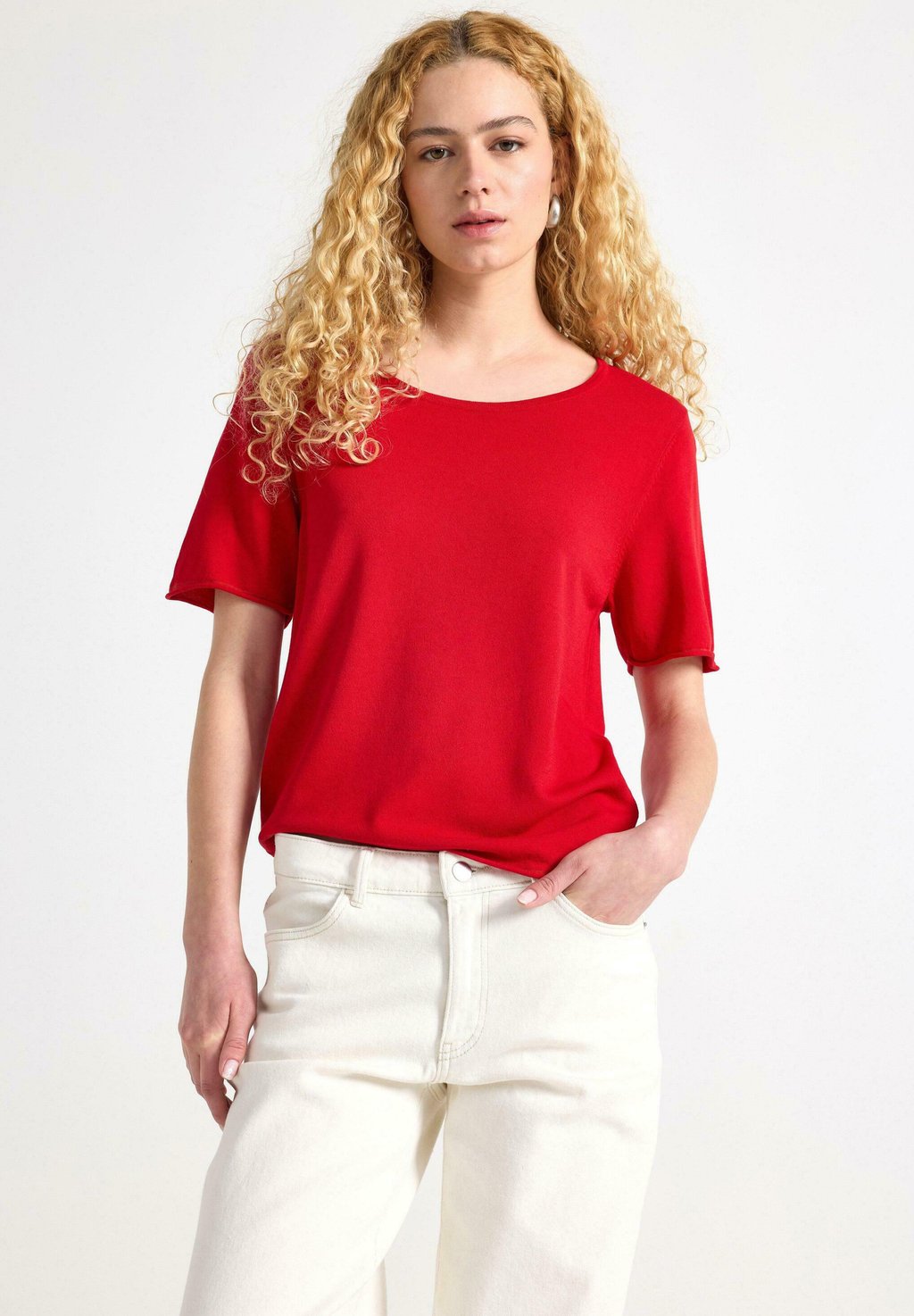 Базовая футболка Lindex, темно-красный
Базовая футболка Lindex, темно-красный