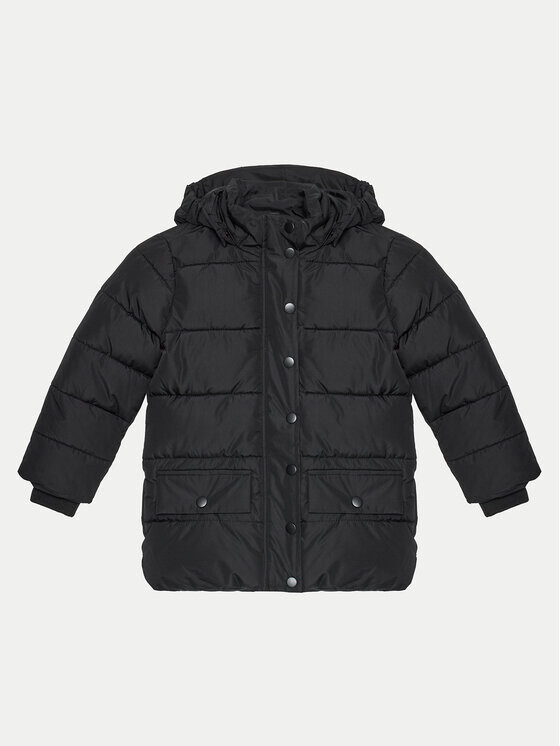 Пуховик стандартного кроя Zigzag, черный 
Пуховик стандартного кроя Zigzag, черный