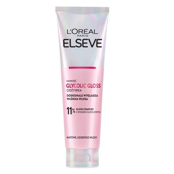 L'Oreal Paris, Elseve Glycolic Gloss, Кондиционер для жестких и тусклых волос, 150 мл
L'Oreal Paris, Elseve Glycolic Gloss, Кондиционер для жестких и тусклых волос, 150 мл