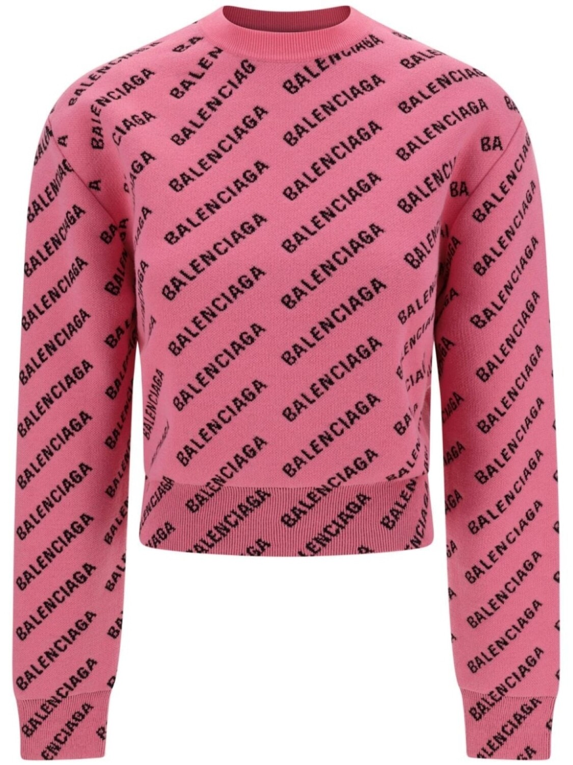 Balenciaga жаккардовый свитер, розовый
Balenciaga жаккардовый свитер, розовый