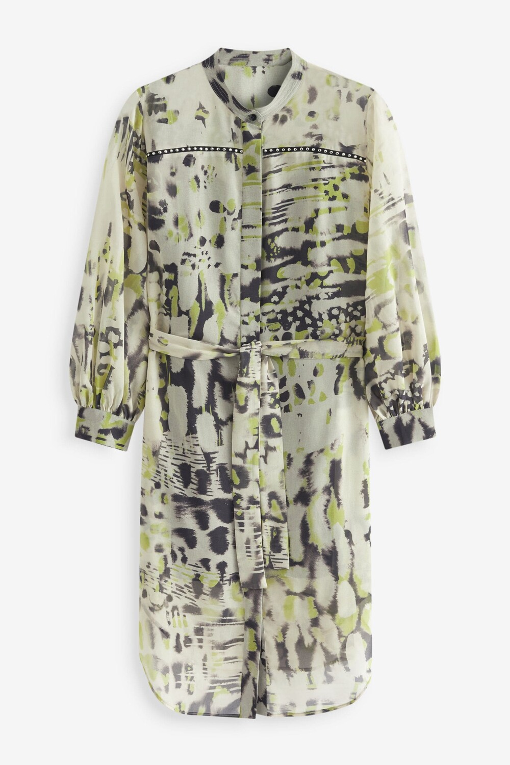 Платье-рубашка с животным рисунком на подкладке и бретелях Next
Платье-рубашка с животным рисунком на подкладке и бретелях Next