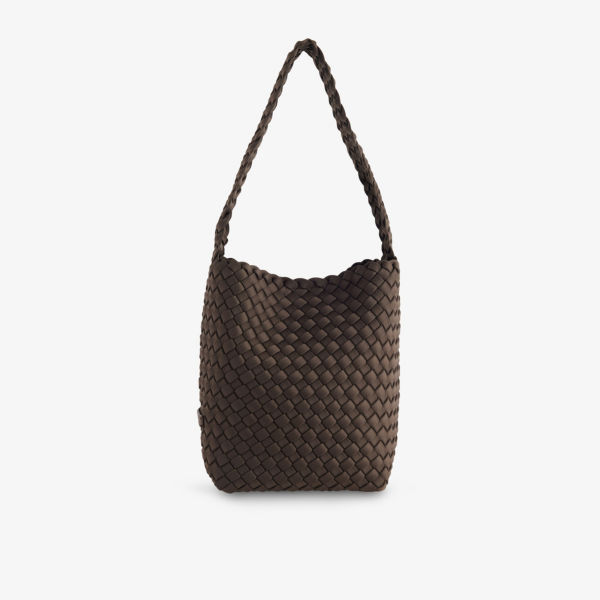 Сумка-тоут Naghedi Номад маленькая плетеная, коричневый
Сумка-тоут Naghedi Номад маленькая плетеная, коричневый