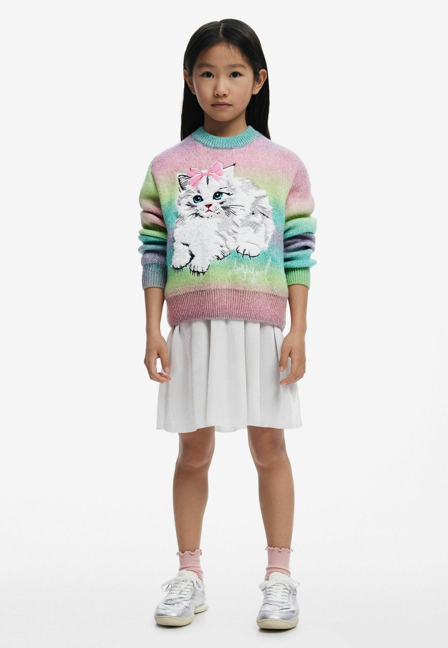 Джемпер Desigual RAINBOW CAT, Material Finishes/Multi-Coloured
Джемпер Desigual RAINBOW CAT, Material Finishes/Multi-Coloured