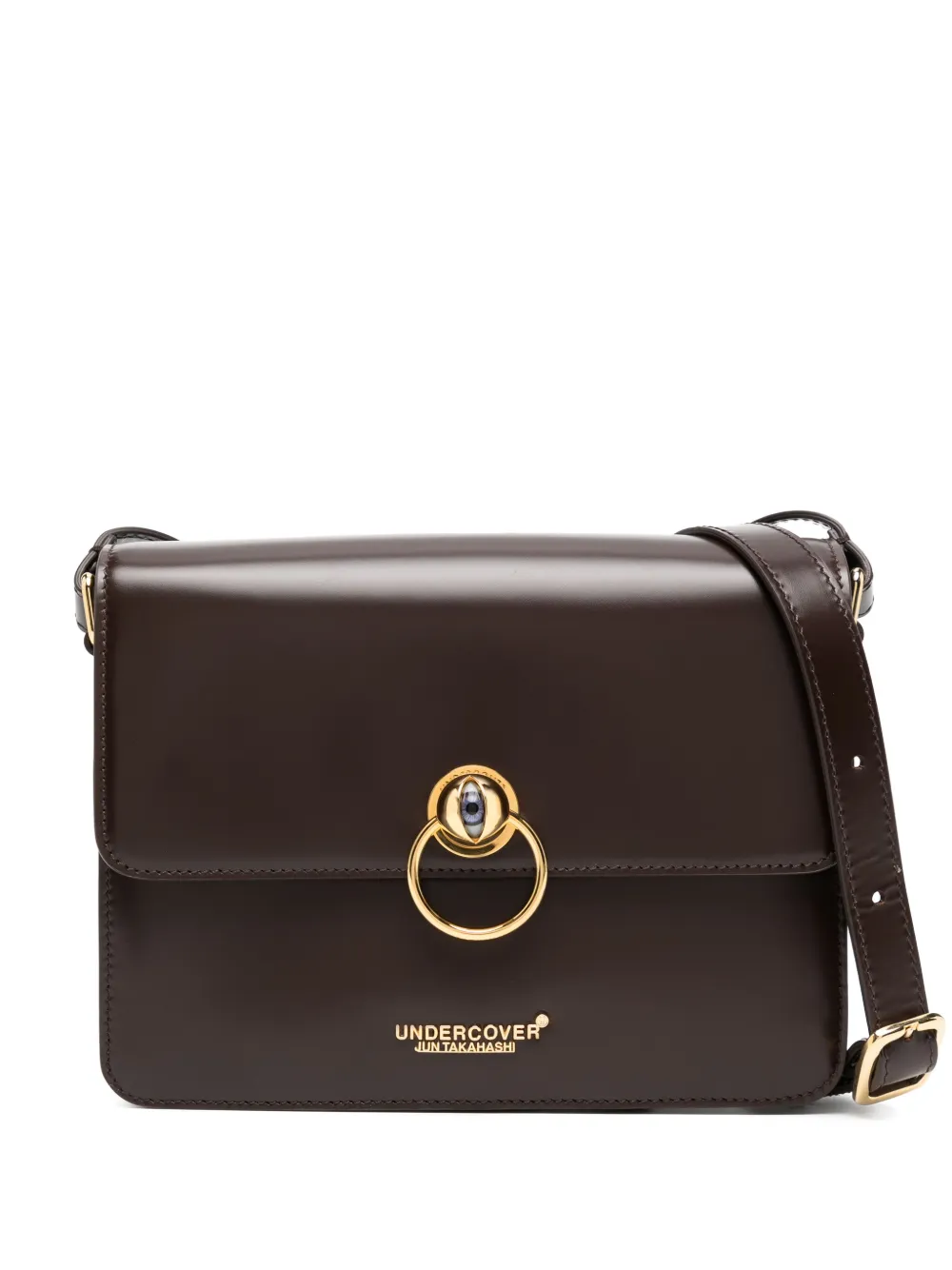 Сумка через плечо с декором в виде глаза Undercover, коричневый
Сумка через плечо с декором в виде глаза Undercover, коричневый