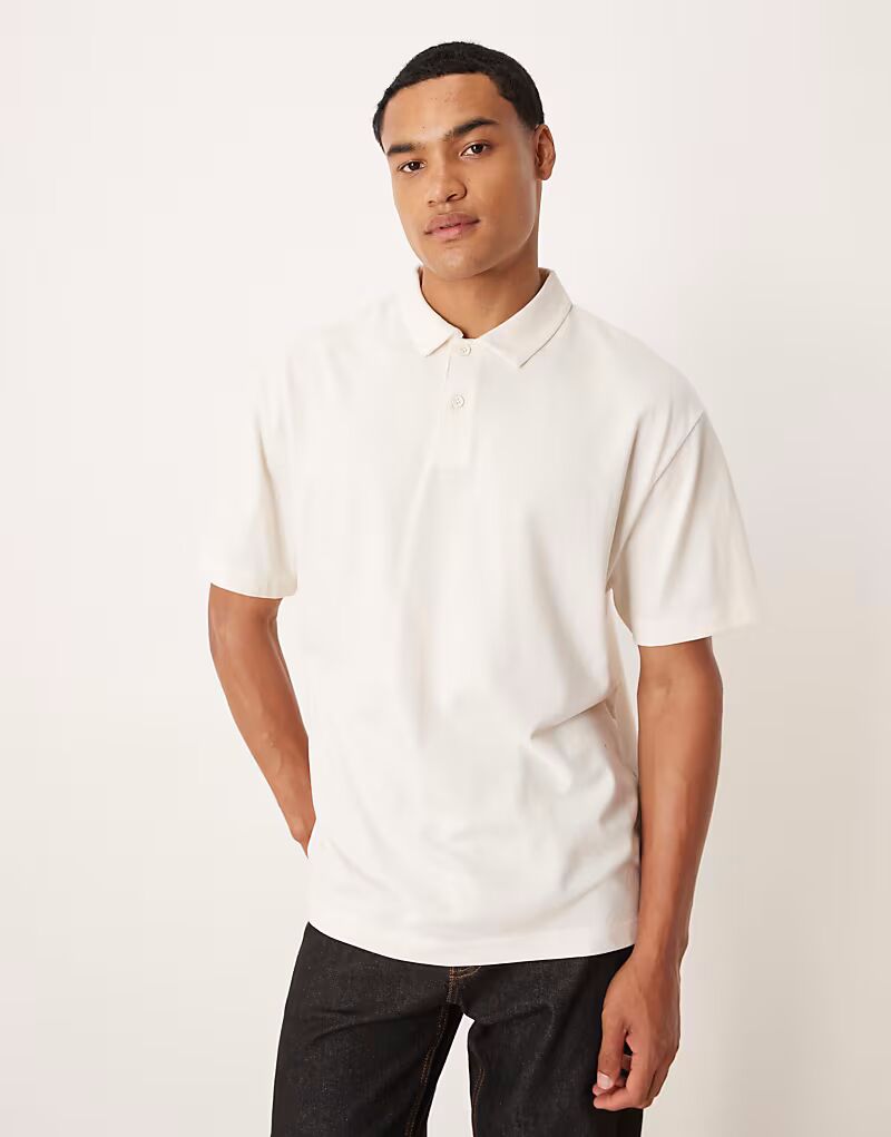 Свободное поло из кремового пике Asos Design, Бежевый, Свободное поло из кремового пике Asos Design
Свободное поло из кремового пике Asos Design, Бежевый, Свободное поло из кремового пике Asos Design
