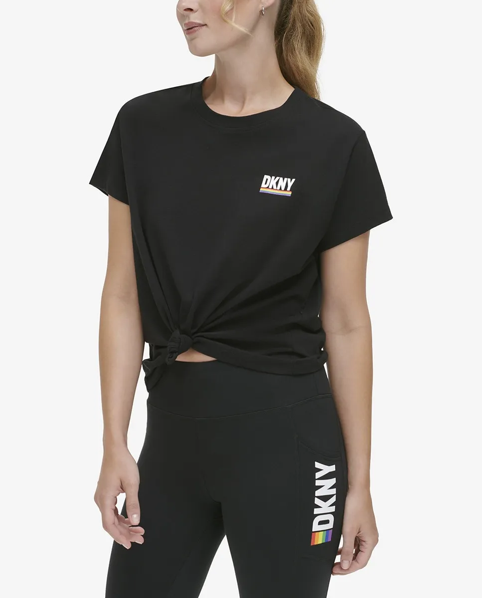 Женская футболка с круглым вырезом и короткими рукавами Dkny, черный
Женская футболка с круглым вырезом и короткими рукавами Dkny, черный