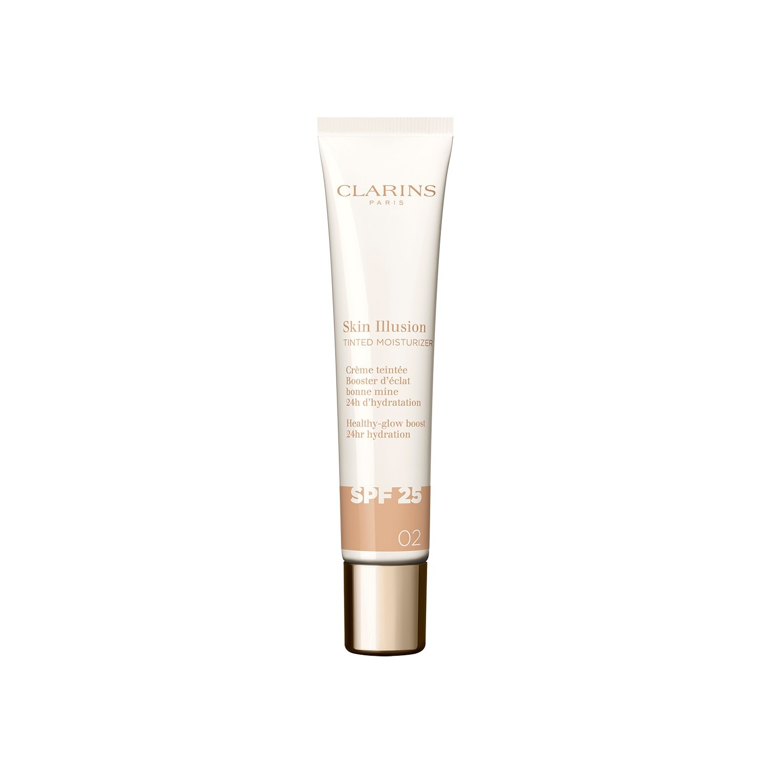BB-крем skin illusion tinted moisturizer spf 25 Clarins, 02, объем 40 мл
BB-крем skin illusion tinted moisturizer spf 25 Clarins, 02, объем 40 мл