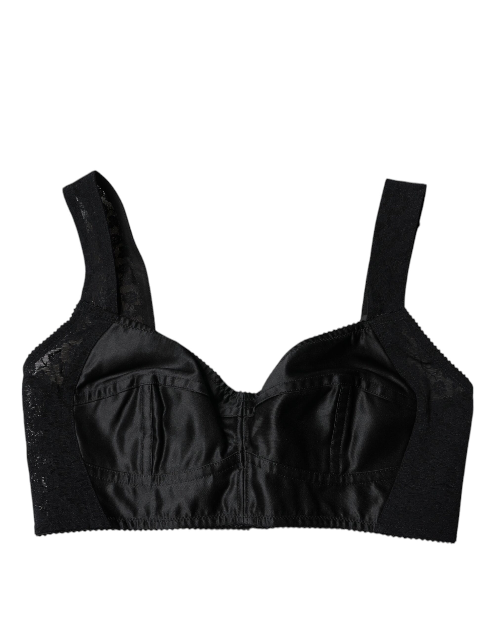 Черное нейлоновое нижнее белье Balconcino Brassiere Dolce & Gabbana
Черное нейлоновое нижнее белье Balconcino Brassiere Dolce & Gabbana