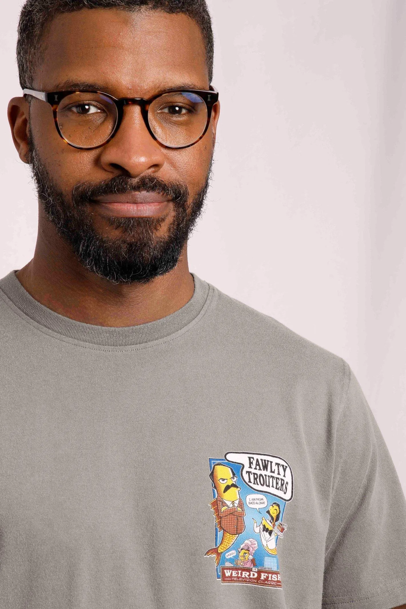 Футболка художника Fawlty Trouters Weird Fish, серый
Футболка художника Fawlty Trouters Weird Fish, серый