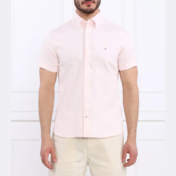 Рубашка приталенного кроя с добавлением белья Tommy Hilfiger, розовый
Рубашка приталенного кроя с добавлением белья Tommy Hilfiger, розовый