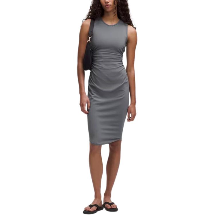 Женское платье без рукавов Lululemon, sun серый/solar grey
Женское платье без рукавов Lululemon, sun серый/solar grey