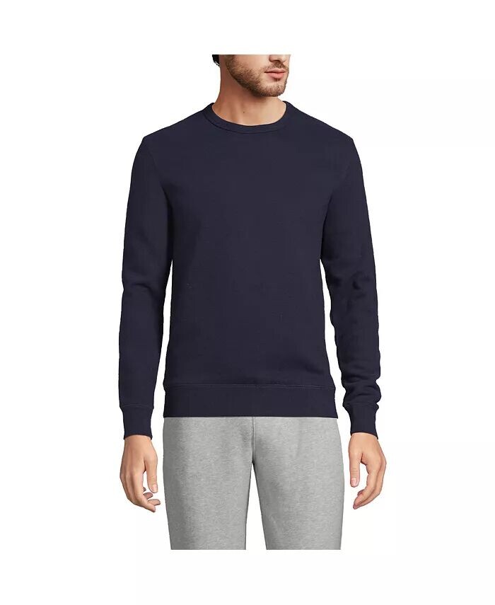 Мужская толстовка с длинным рукавом Serious Sweats с круглым вырезом Lands' End, синий
Мужская толстовка с длинным рукавом Serious Sweats с круглым вырезом Lands' End, синий