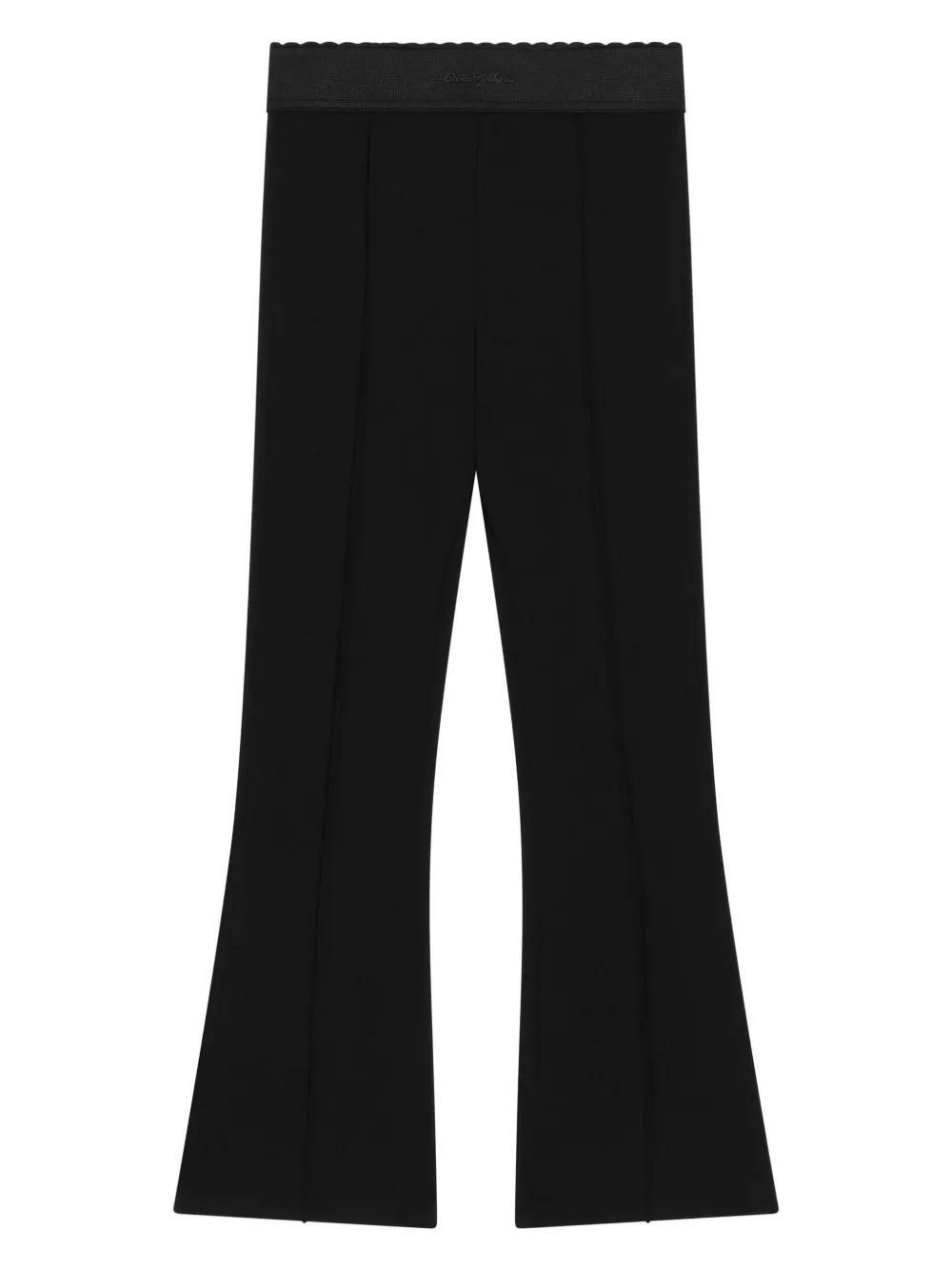 Расклешенные брюки с вышитым логотипом Dolce & Gabbana Kids, черный
Расклешенные брюки с вышитым логотипом Dolce & Gabbana Kids, черный