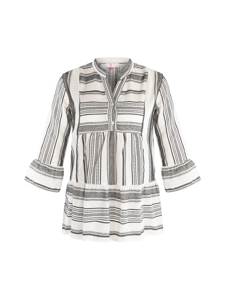 Женская рубашка черного и бежевого цветов IZIA
Женская рубашка черного и бежевого цветов IZIA