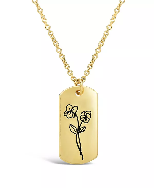 Женское ожерелье с цветком рождения Sterling Forever, february/violet/gold
Женское ожерелье с цветком рождения Sterling Forever, february/violet/gold