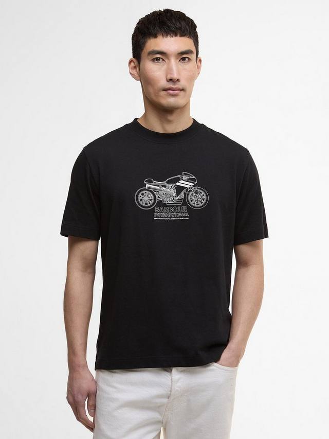 Футболка International Moto Topher Barbour, Black
Футболка International Moto Topher Barbour, Black